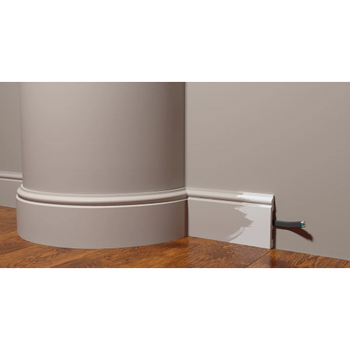 Плинтус напольный DD701-Е Гибкий из композита Decor-Dizayn
