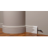Плинтус напольный DD701-Е Гибкий из композита Decor-Dizayn