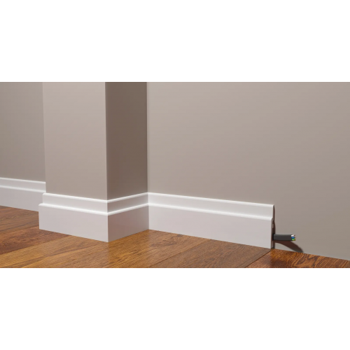 Плинтус напольный DD703 из полистирола Decor-Dizayn