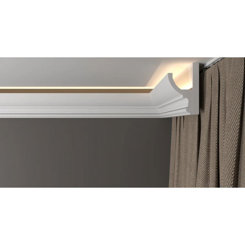 Карниз DD507 под подсветку из полистирола Decor-Dizayn