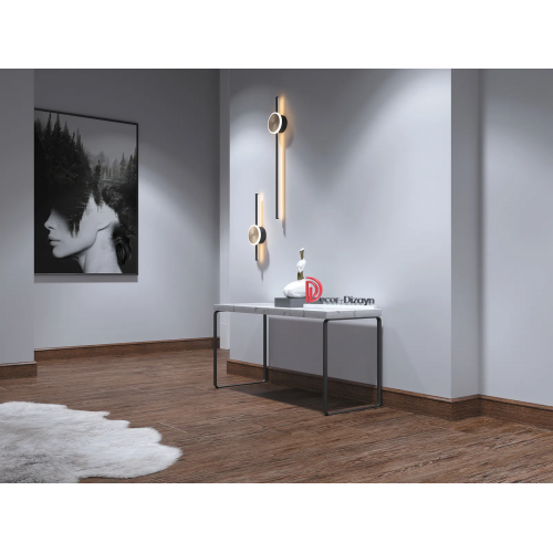 Плинтус напольный 005-85SH из полистирола в ламинации Decor-Dizayn