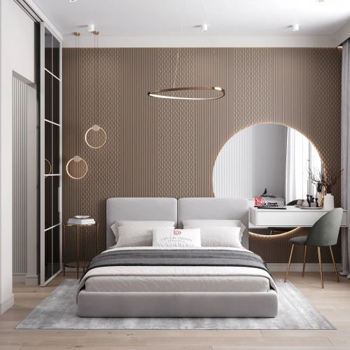 Стеновая панель DD931 из полистирола под покраску Decor-Dizayn