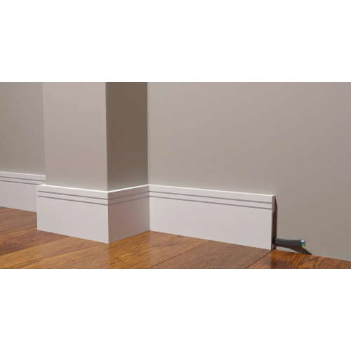 Плинтус напольный DD719 из полистирола Decor-Dizayn
