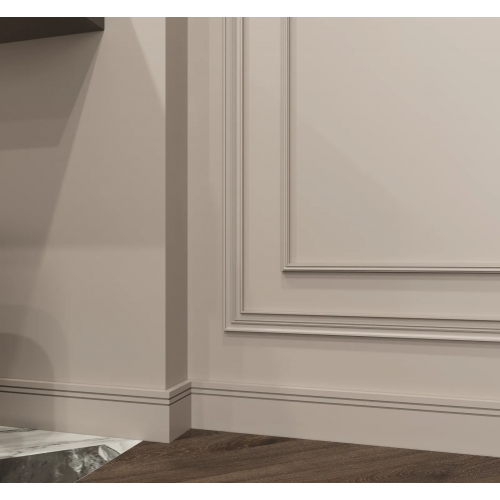Плинтус напольный DD717 из полистирола Decor-Dizayn