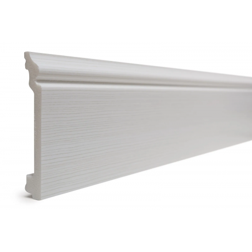 Плинтус напольный 701-75 из полистирола в ламинации Decor-Dizayn