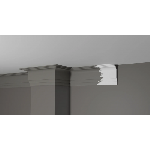 Потолочный карниз DD515 из полистирола Decor-Dizayn