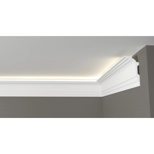 Потолочный карниз DD515 из полистирола Decor-Dizayn