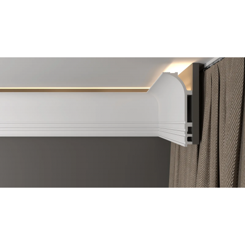 Потолочный карниз DD520 из полистирола Decor-Dizayn