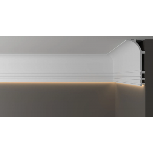 Потолочный карниз DD520 из полистирола Decor-Dizayn