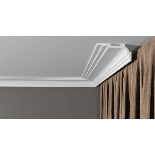 Потолочный карниз DD515 из полистирола Decor-Dizayn