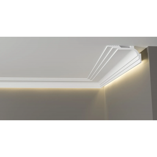 Потолочный карниз DD515 из полистирола Decor-Dizayn