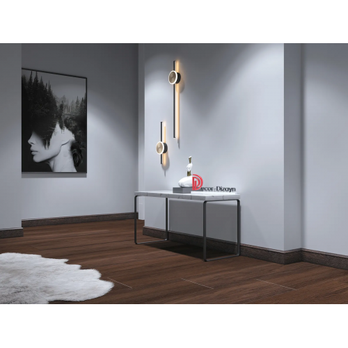 Плинтус напольный 005-93SH из полистирола в ламинации Decor-Dizayn