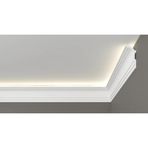 Потолочный карниз DD515 из полистирола Decor-Dizayn