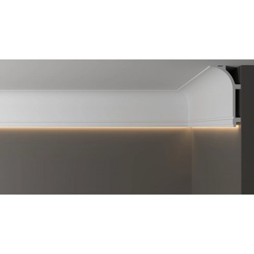 Потолочный карниз DD520 из полистирола Decor-Dizayn