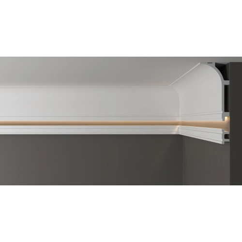 Потолочный карниз DD520 из полистирола Decor-Dizayn