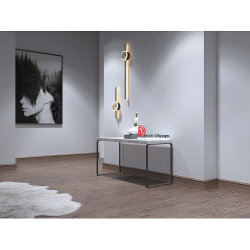 Плинтус напольный 005-92SH из полистирола в ламинации Decor-Dizayn