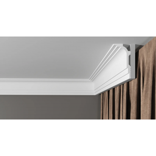 Потолочный карниз DD515 из полистирола Decor-Dizayn