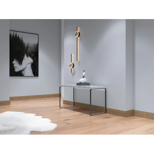 Плинтус напольный 708-64SH из полистирола в ламинации Decor-Dizayn