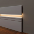Плинтус напольный DD723 из полистирола Decor-Dizayn