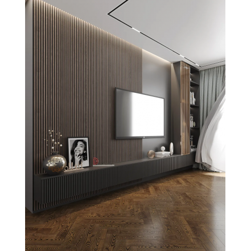 904-66SH Панель стеновая из полистирола в ламинации под дерево Decor-Dizayn