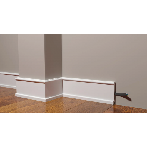 Плинтус напольный DD712 из полистирола Decor-Dizayn