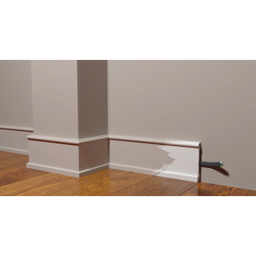 Плинтус напольный DD712 из полистирола Decor-Dizayn