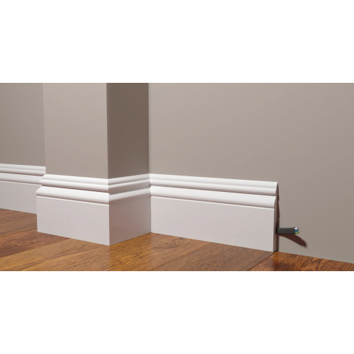 Плинтус напольный DD50 из полистирола Decor-Dizayn