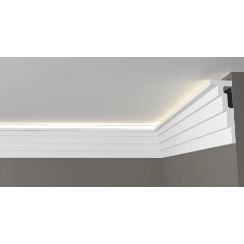 Потолочный карниз DD514 из полистирола Decor-Dizayn