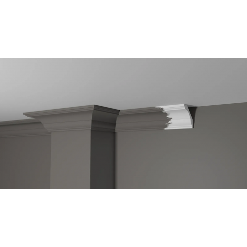 Потолочный карниз DD17 из полистирола Decor-Dizayn