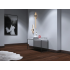 Плинтус напольный 706-93SH из полистирола в ламинации Decor-Dizayn