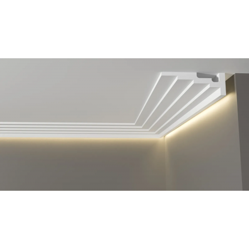 Потолочный карниз DD514 из полистирола Decor-Dizayn