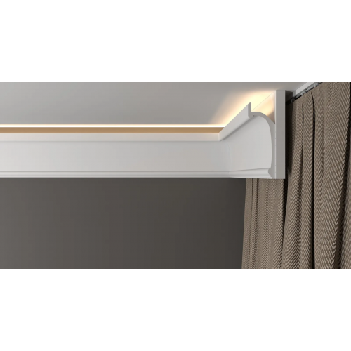 Потолочный карниз DD518 из полистирола Decor-Dizayn