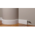 Плинтус напольный DD708F гибкий из полиуретана Decor-Dizayn