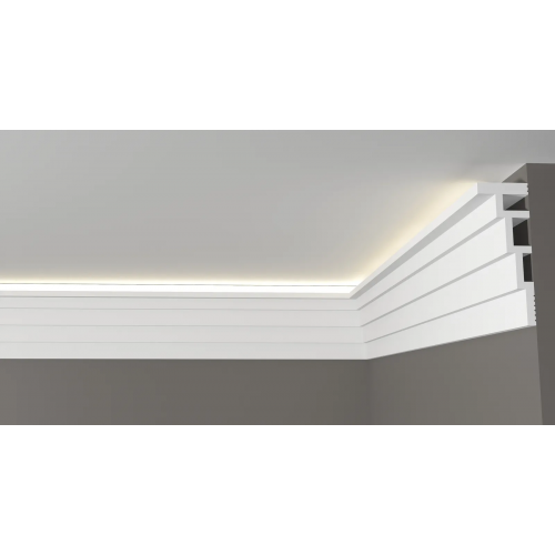 Потолочный карниз DD514 из полистирола Decor-Dizayn