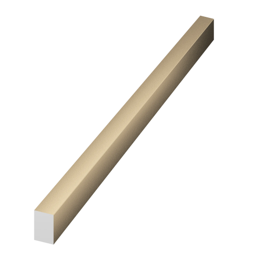 Молдинг-рейка 632-200GM (3 метра) из полистирола в ламинации хром  Decor-Dizayn
