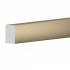 Молдинг-рейка 632-200GM (3 метра) из полистирола в ламинации хром  Decor-Dizayn
