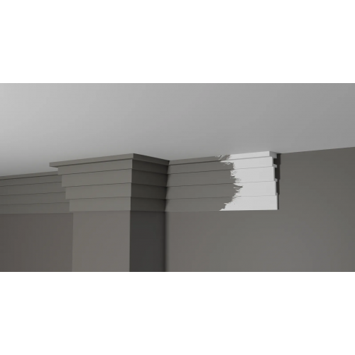 Потолочный карниз DD514 из полистирола Decor-Dizayn