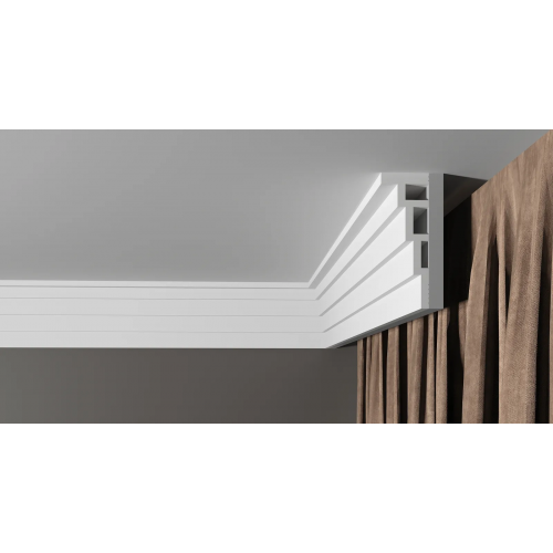 Потолочный карниз DD514 из полистирола Decor-Dizayn