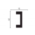 Декоративный молдинг DD618 из полистирола Decor-Dizayn
