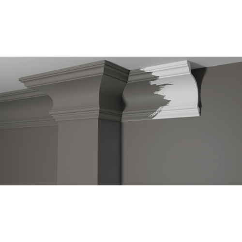 Потолочный карниз DD522 из полистирола Decor-Dizayn