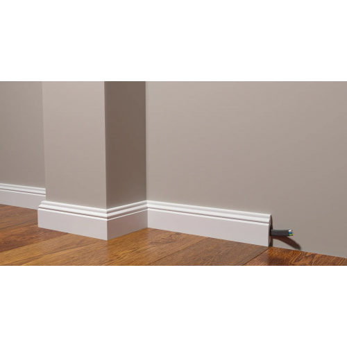 Плинтус напольный DD27 из полистирола Decor-Dizayn