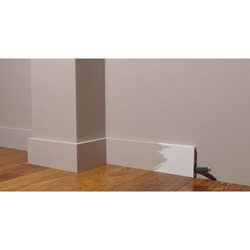 Плинтус напольный DD708 из полистирола Decor-Dizayn