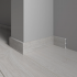 Плинтус напольный 706-89SH из полистирола в ламинации Decor-Dizayn