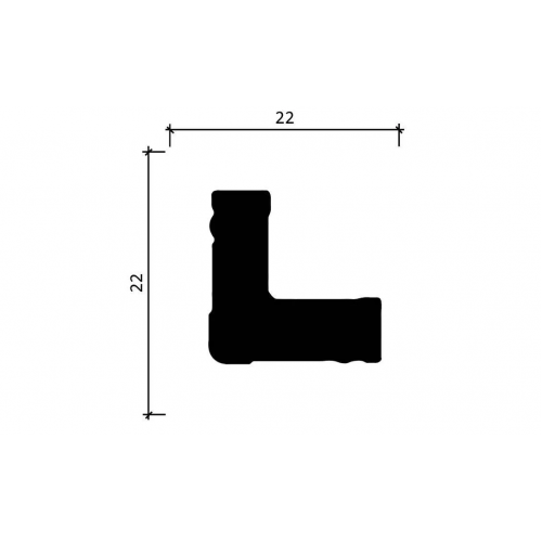 Угол 116S A из полистирола Decor-Dizayn