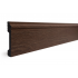 Плинтус напольный 005-82SH из полистирола в ламинации Decor-Dizayn