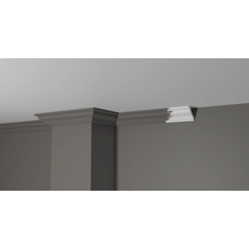 Потолочный карниз DD21 из полистирола Decor-Dizayn