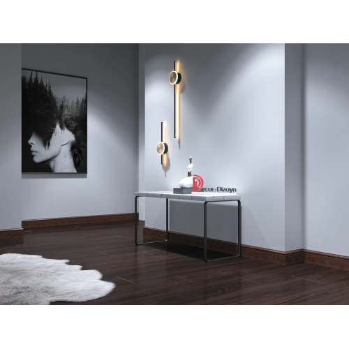 Плинтус напольный 005-82SH из полистирола в ламинации Decor-Dizayn