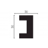 Декоративный молдинг DD613 из полистирола Decor-Dizayn