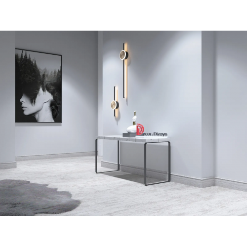 Плинтус напольный 005-89SH из полистирола в ламинации Decor-Dizayn