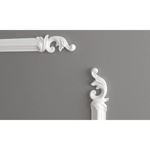 Завершающий элемент H1-DD002 LR из полиуретана Decor-Dizayn